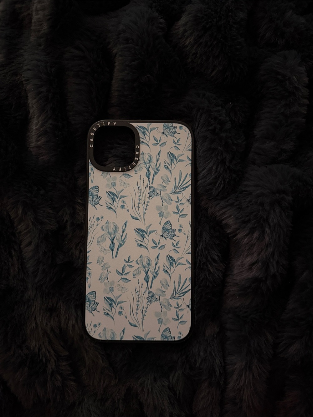 Casetify- Blue Botanical iPhone 15 Plus Case